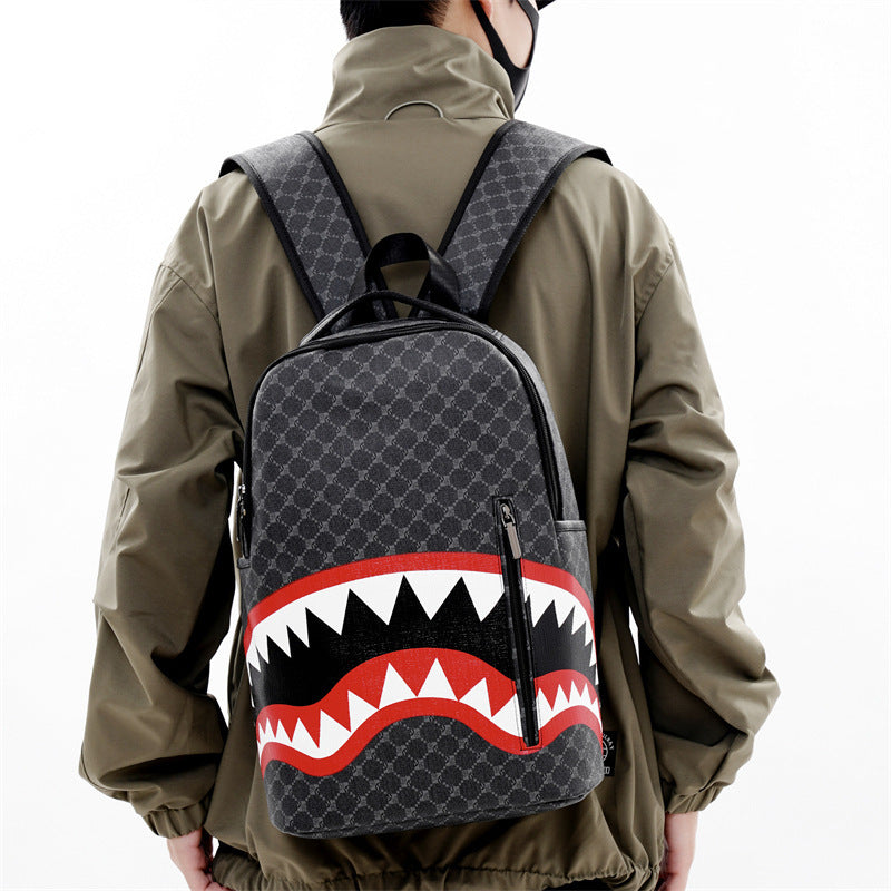 Street Sstyle Shark Backpack